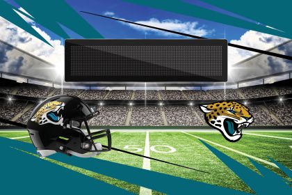 [Personalization Only] Official NFL Jaguars - 20" x 32" Personalized Washable Rug