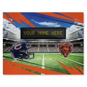 [Personalization Only] Official NFL Bears - 62" x 84" Personalized Washable Rug