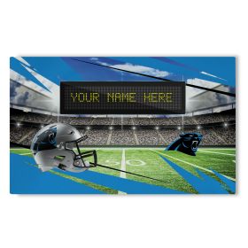 [Personalization Only] Official NFL Panthers - 36" x 62" Personalized Washable Rug