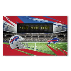 [Personalization Only] Official NFL Bills - 36" x 62" Personalized Washable Rug