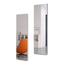 Wall Mount Mirror Set of 2.MDF Mirror Wall Mount at Horizontal & Vertical hanging