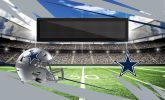 [Personalization Only] Official NFL Cowboys - 36" x 62" Personalized Washable Rug