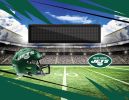 [Personalization Only] Official NFL Jets - 62" x 84" Personalized Washable Rug