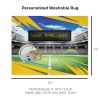 [Personalization Only] Official NFL Chargers - 62" x 84" Personalized Washable Rug