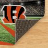 [Personalization Only] Official NFL Bengals - 36" x 62" Personalized Washable Rug