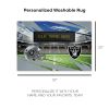 [Personalization Only] Official NFL Raiders - 20" x 32" Personalized Washable Rug